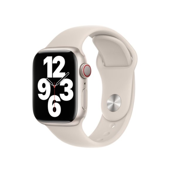 *NIB* 41mm Apple Sport Band Starlight S/M (BAND ONLY)